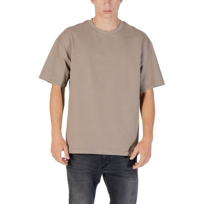 T-shirt en coton beige de Gianni Lupo