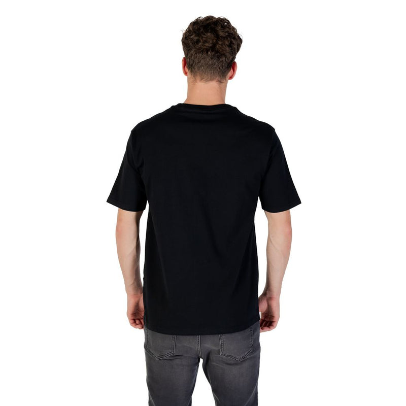 Gianni Lupo Zwart Katoenen T-shirt