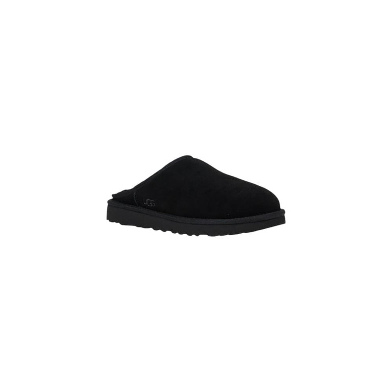 UGG Black Suede Leather Clog - Classic Slip-On Comfort