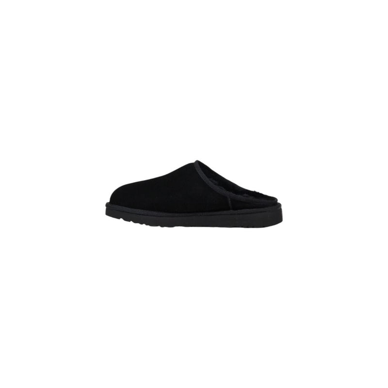 UGG Black Suede Leather Clog - Classic Slip-On Comfort