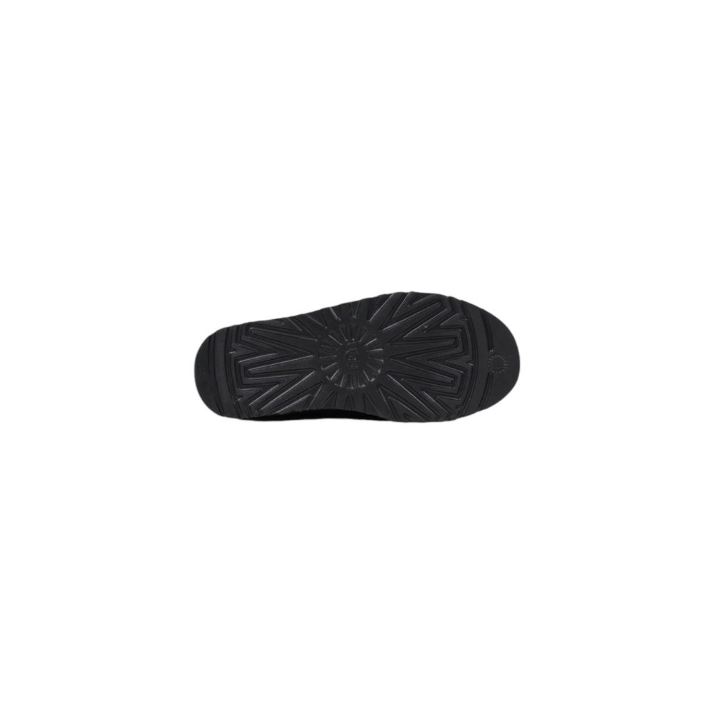 UGG Black Suede Leather Clog - Classic Slip-On Comfort