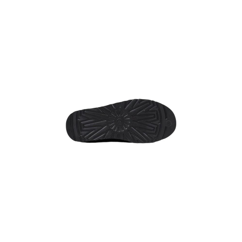 UGG Black Suede Leather Clog - Classic Slip-On Comfort