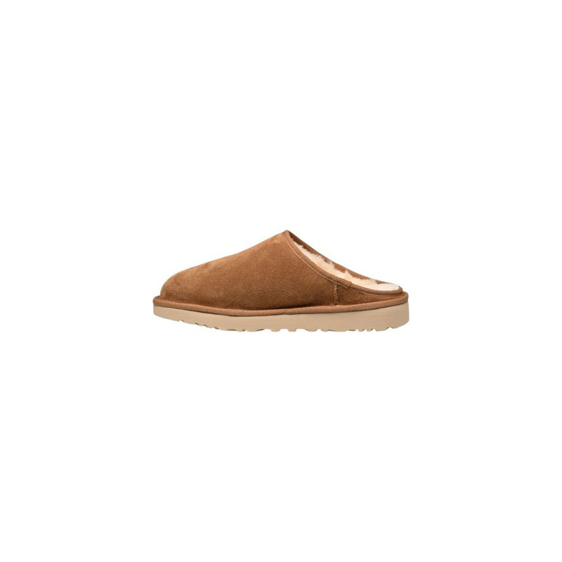 UGG M Classic Slip-On Clogs - Beige Suede Luxe