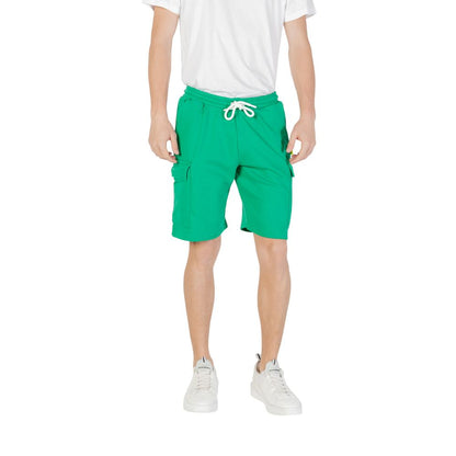 Bermuda en coton vert Icon