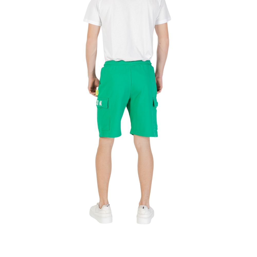 Bermuda en coton vert Icon