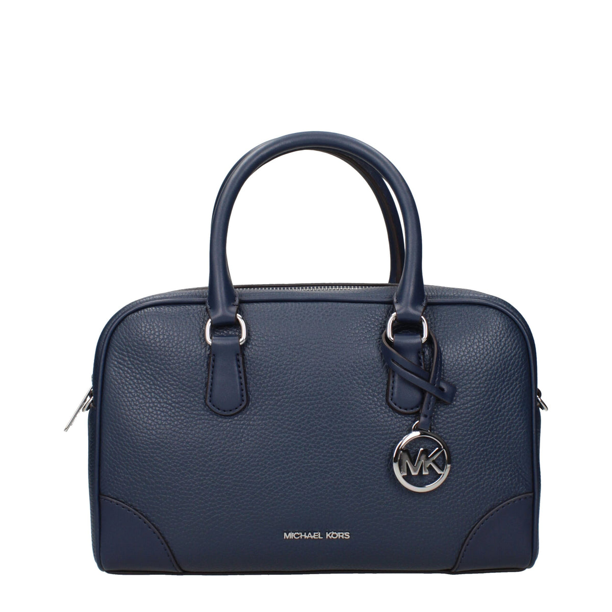 Michael Kors Blue Leather Handbag - Élégance et Polyvalence