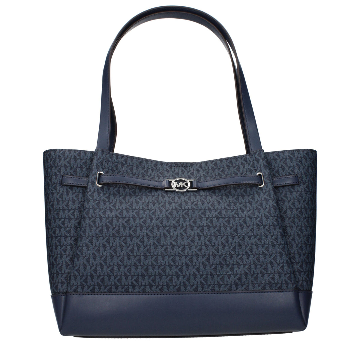 Michael Kors Blue Fabric Shoulder Bag - Élégant et Polyvalent