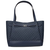 Michael Kors Blue Fabric Shoulder Bag - Élégant et Polyvalent