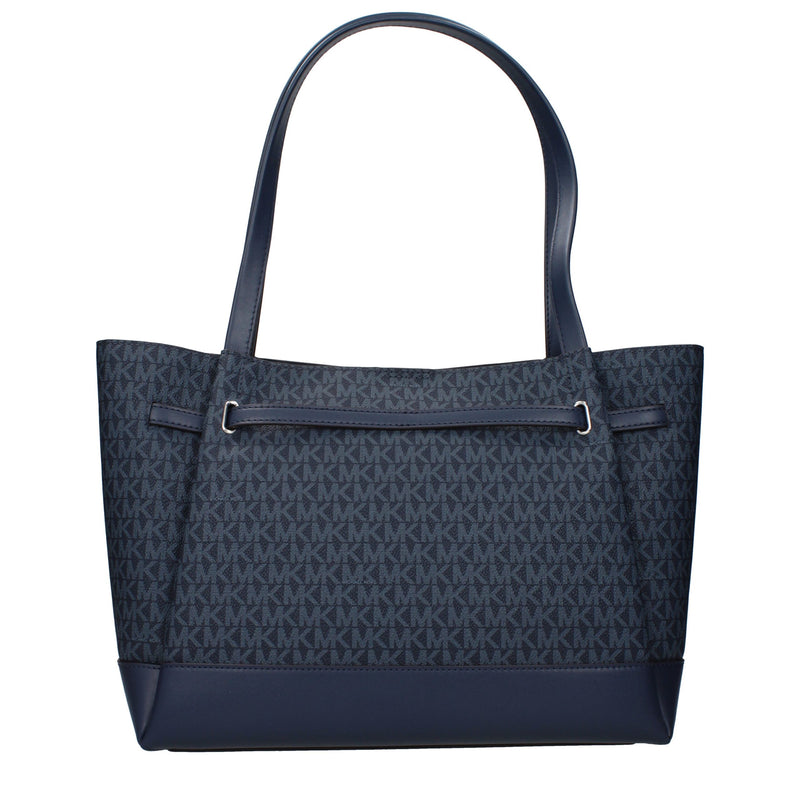 Michael Kors Blue Fabric Shoulder Bag - Élégant et Polyvalent