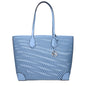 Michael Kors Light Blue Leather Shoulder Bags