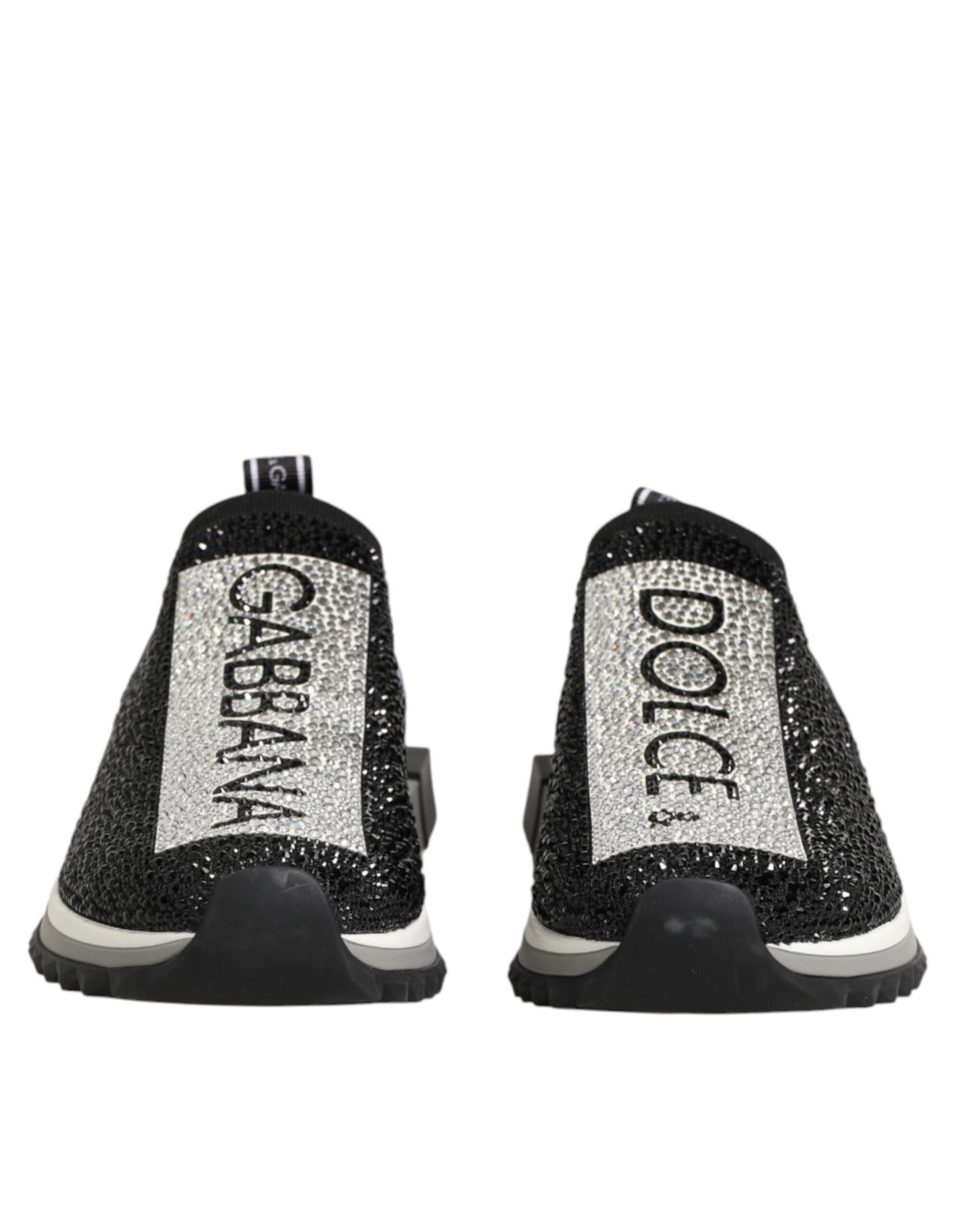 Dolce & Gabbana Sorrento Sneakers Noir Argent