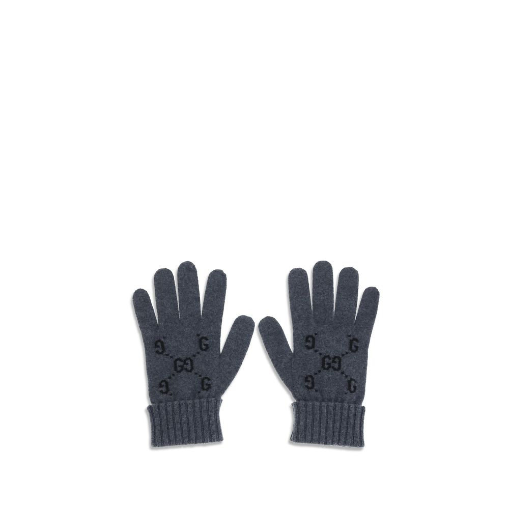 Gants en cachemire Gucci avec logo GG