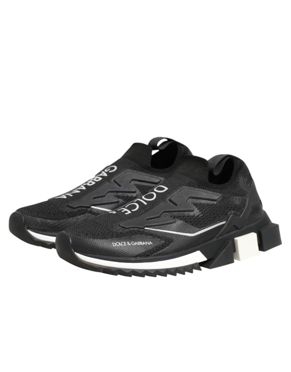 Dolce & Gabbana Black Sorrento Sport Stretch Sneakers