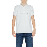 Polo en Coton Vert Calvin Klein Jeans pour Homme