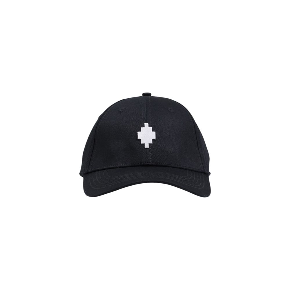Casquette de baseball en coton noir du comté de Milan