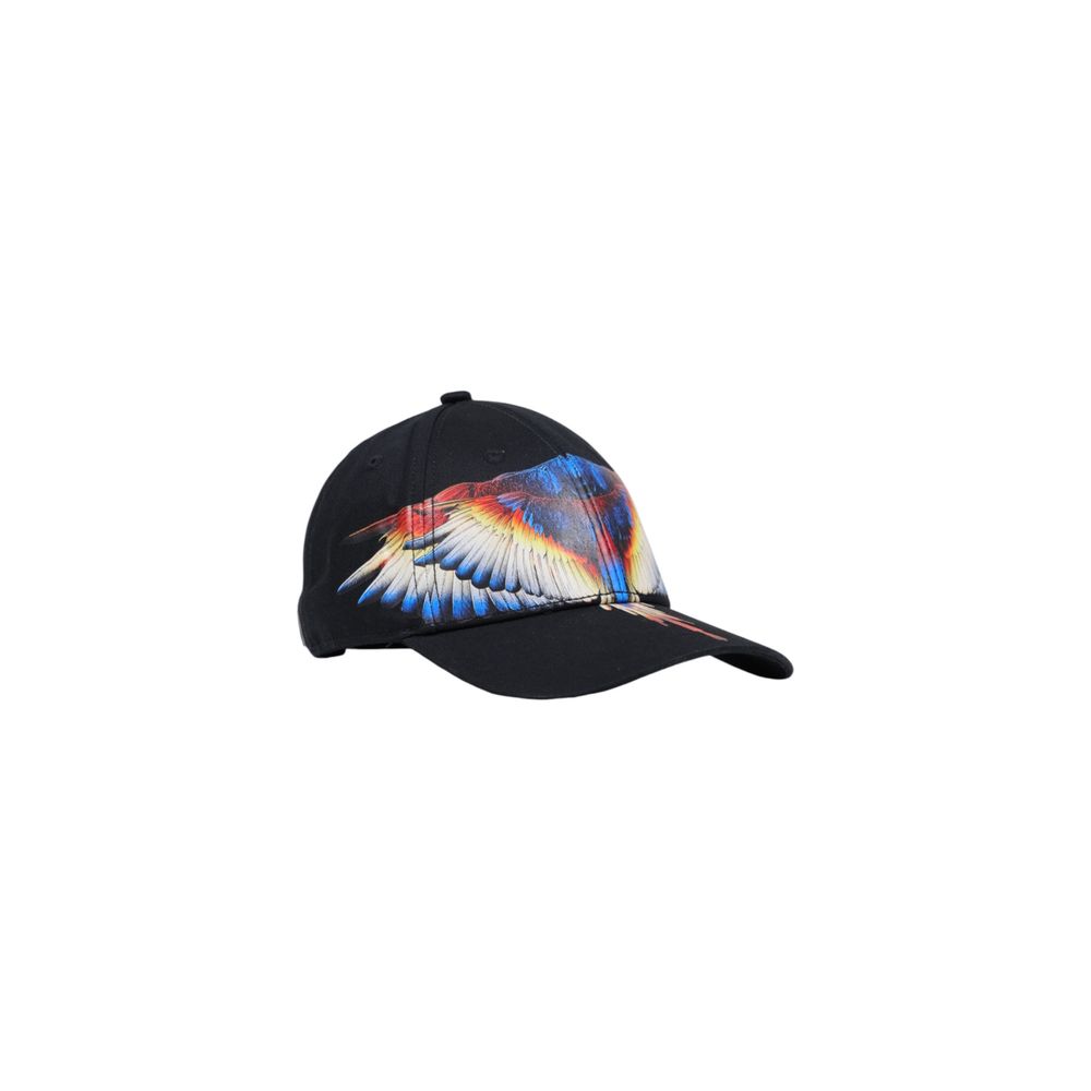 Casquette de baseball en coton noir du comté de Milan