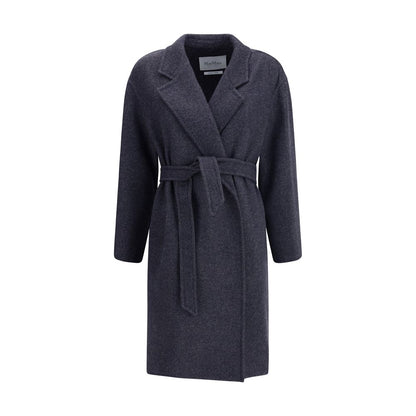 Manteau Carnia en laine effet jean de Max Mara
