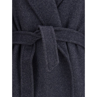 Manteau Carnia en laine effet jean de Max Mara