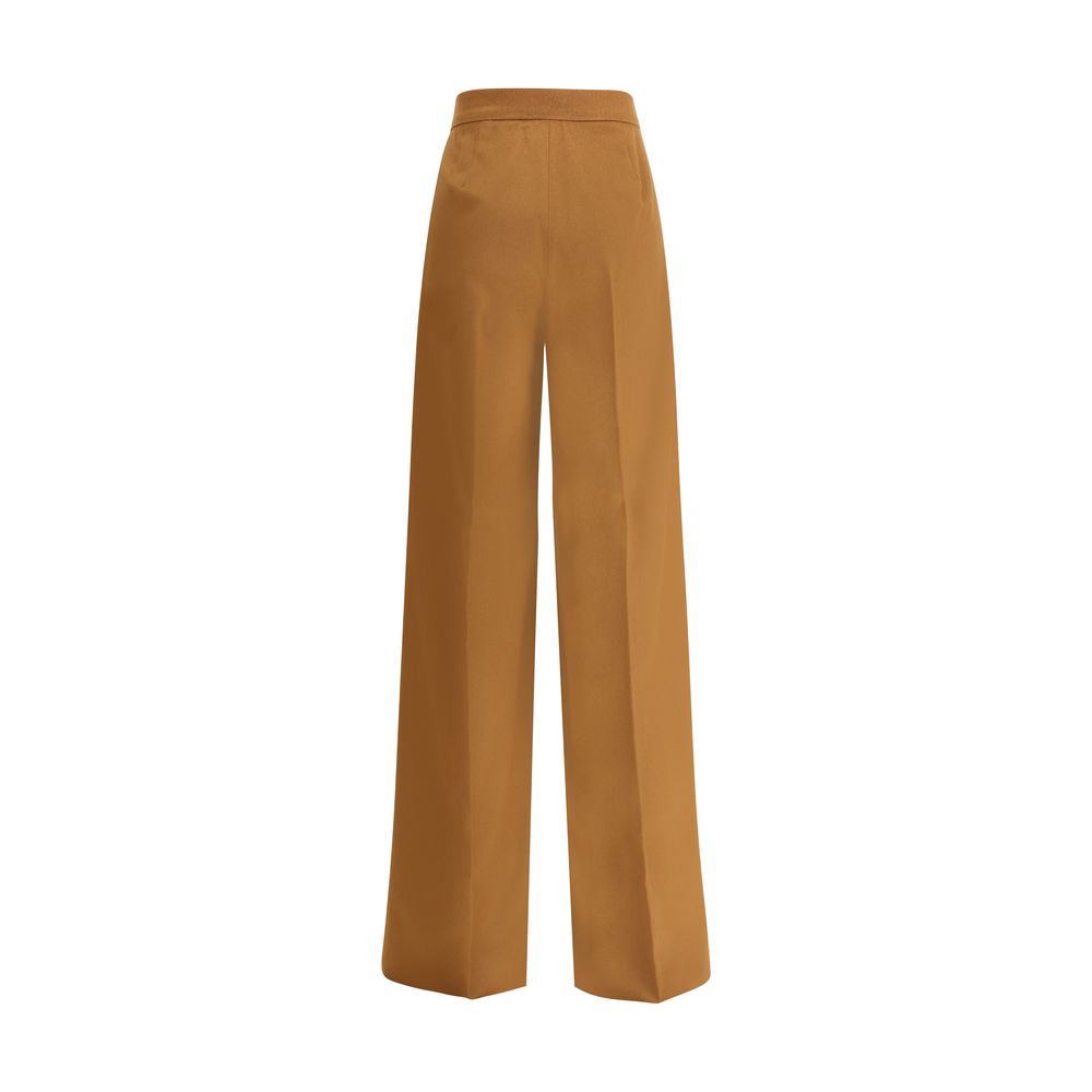 Max Mara Wide Camel Drap-broek