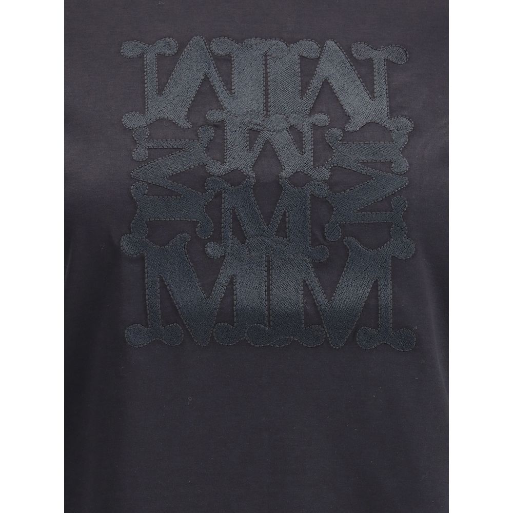 Max Mara T-shirt met geborduurd monogram