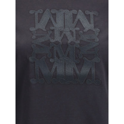 Max Mara T-shirt met geborduurd monogram