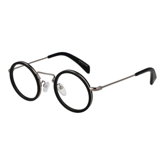 Monture de lunettes pour homme noire Yohji Yamamoto