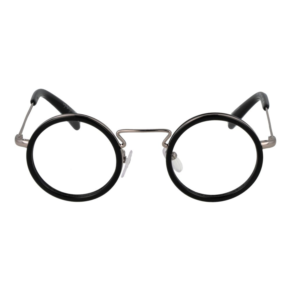 Monture de lunettes pour homme noire Yohji Yamamoto