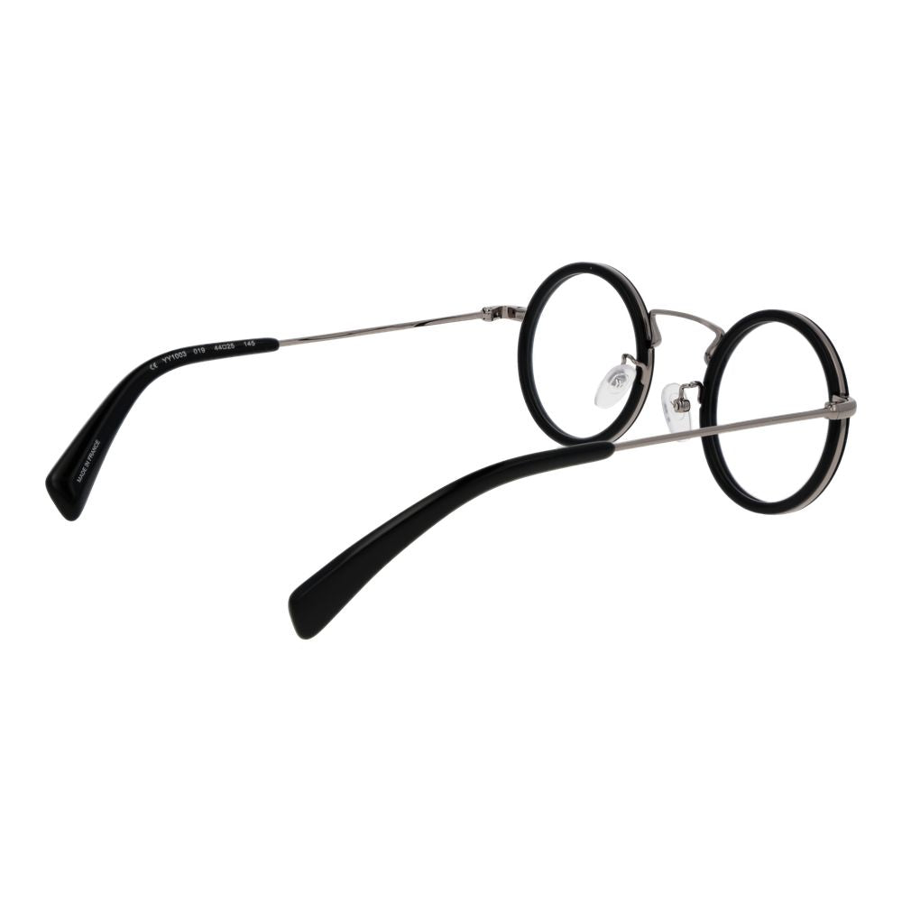 Monture de lunettes pour homme noire Yohji Yamamoto