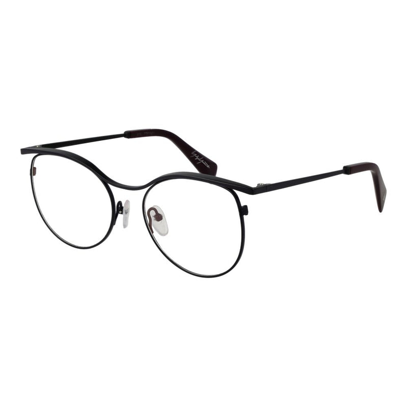 Yohji Yamamoto Black Women's Glasses Frame - Stylish & Durable