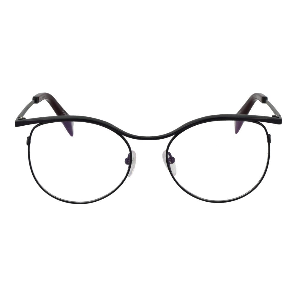 Yohji Yamamoto Black Women's Glasses Frame - Stylish & Durable