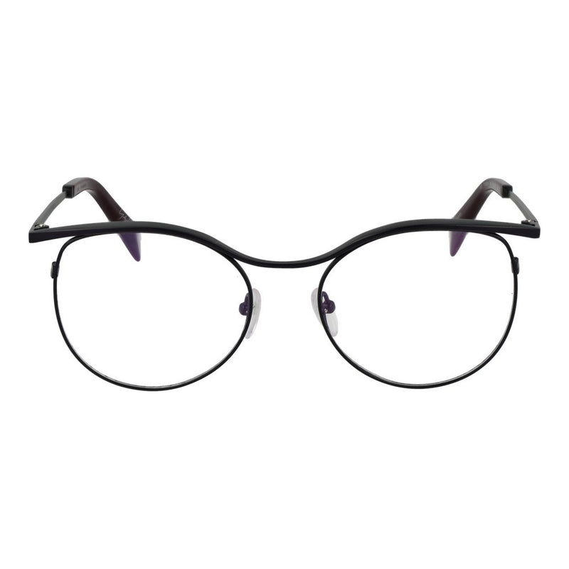 Yohji Yamamoto Black Women's Glasses Frame - Stylish & Durable