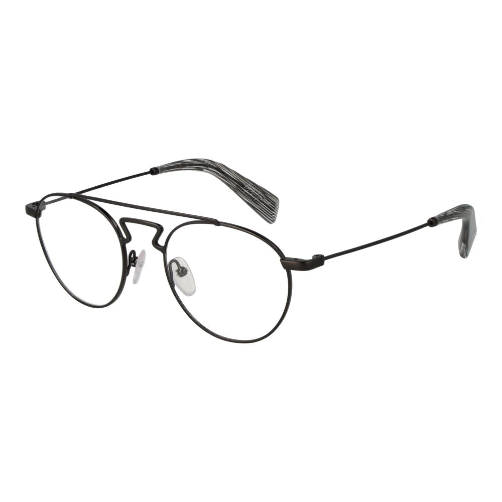 Monture de lunettes pour homme noire Yohji Yamamoto