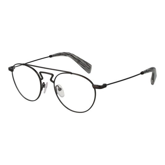 Monture de lunettes pour homme noire Yohji Yamamoto