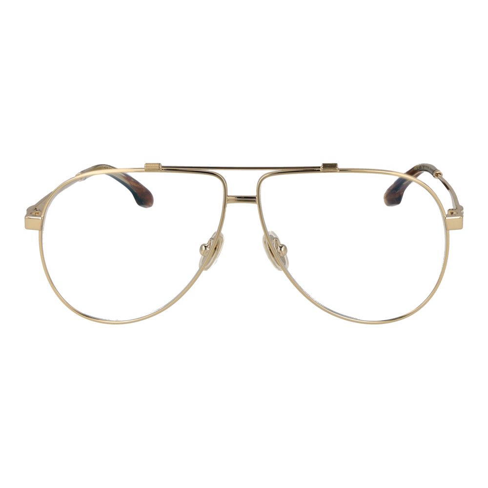 Monture de lunettes pour femme Victoria Beckham, or.
