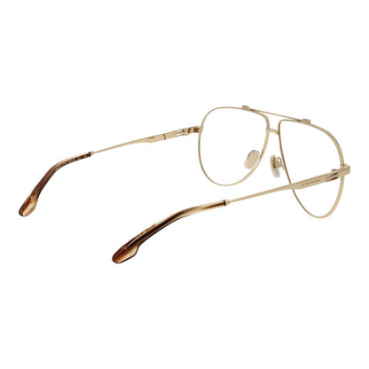 Monture de lunettes pour femme Victoria Beckham, or.