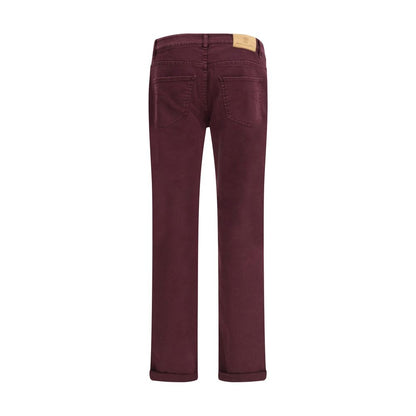 Jeans slim en coton Brunello Cucinelli