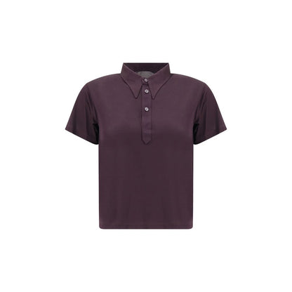 Margiela Semi-transparant poloshirt