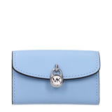 Michael Kors Light Blue Leather Wallet - Chic & Functional Accessory