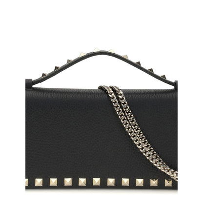 Portefeuille à chaîne Rockstud de Valentino Garavani