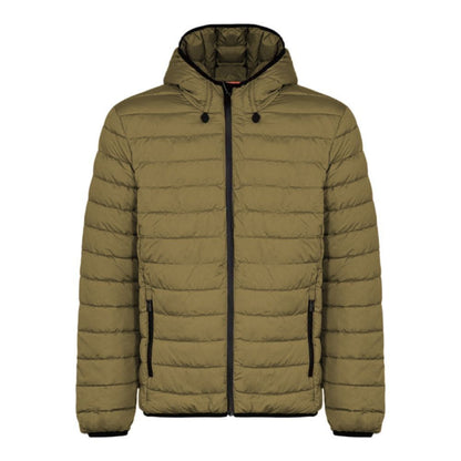 Veste matelassée pour homme en polyester vert Suns