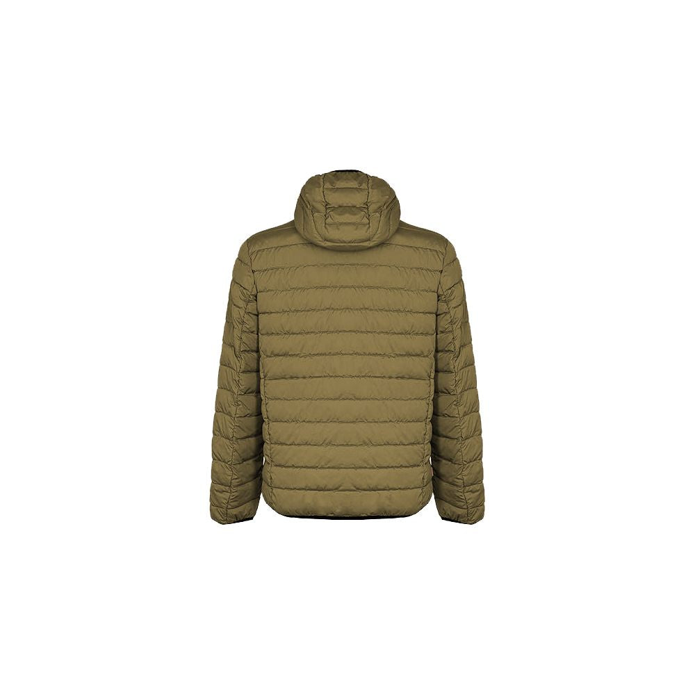 Veste matelassée pour homme en polyester vert Suns