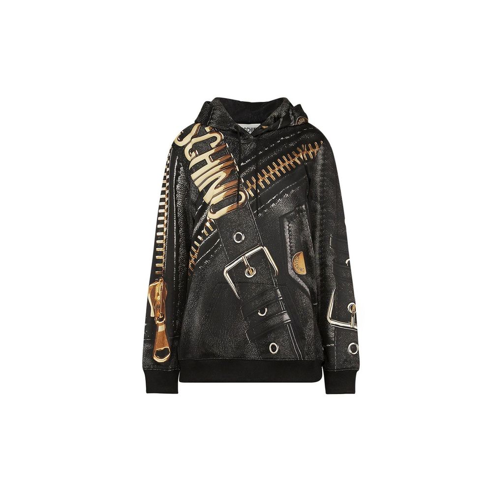 Moschino Couture Moschino Marco Biker Hooded Sweatshirt