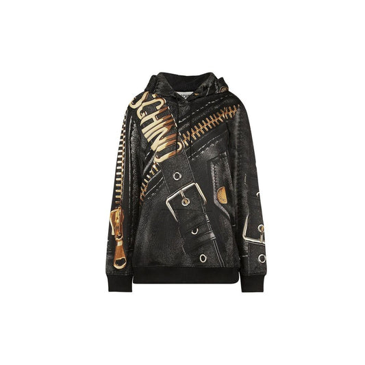 Moschino Couture Moschino Marco Biker Hooded Sweatshirt
