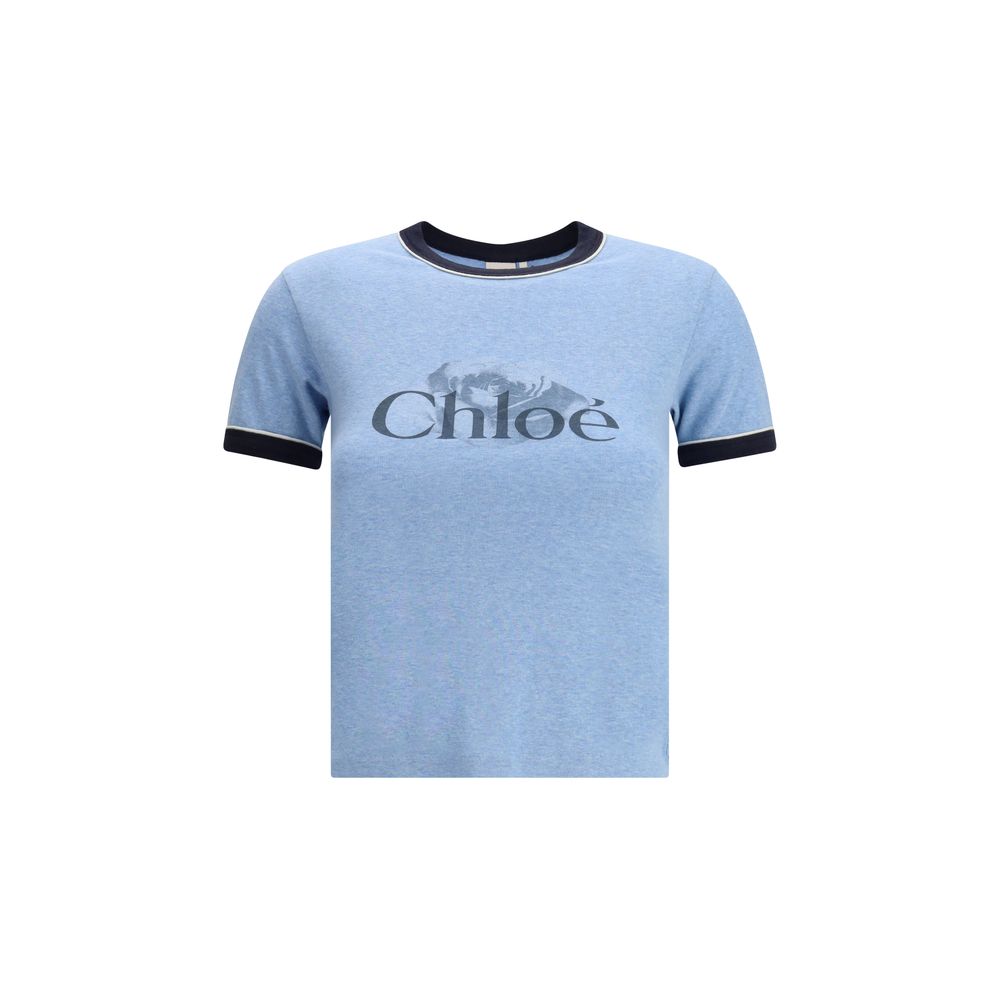 Chloé T-shirt met bedrukt logo