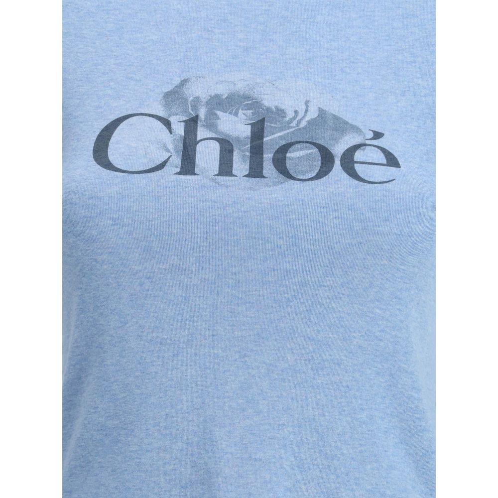 Chloé T-shirt met bedrukt logo