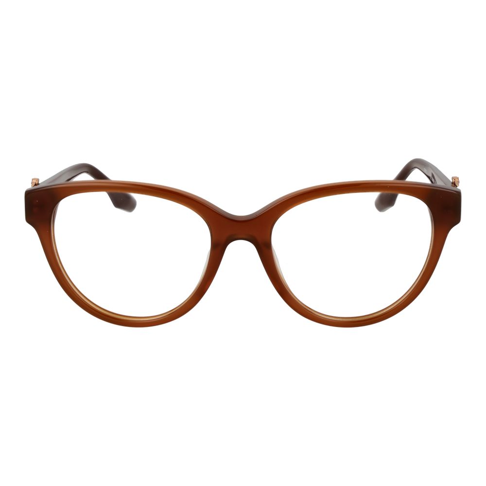 Trussardi Brown Women Glasses Frame - Chic Butterfly Design
