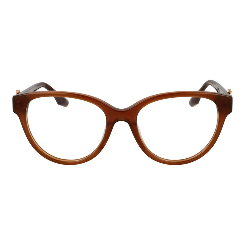 Trussardi Brown Women Glasses Frame - Chic Butterfly Design