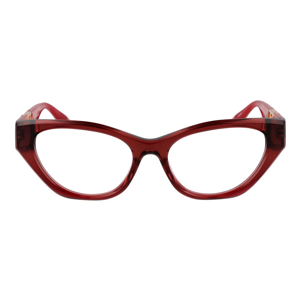 Trussardi Red Women Glasses Frame - Cat Eye Style