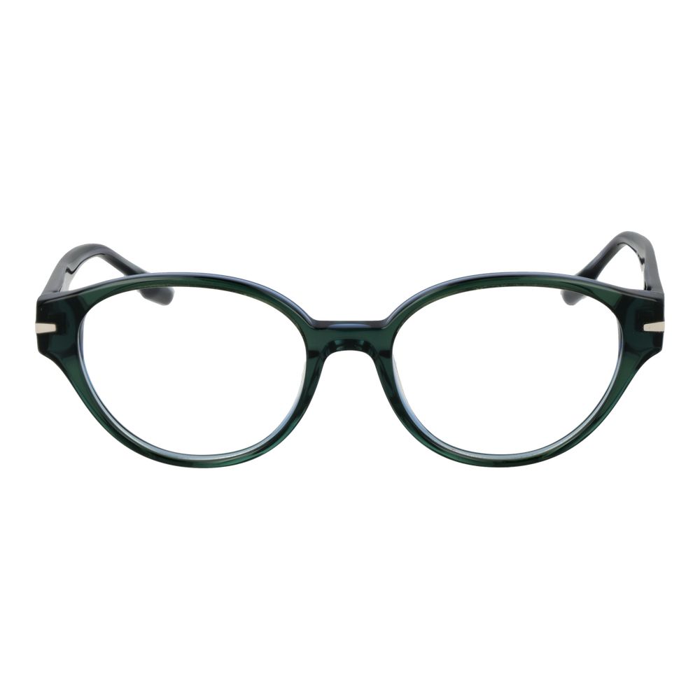 Trussardi Green Women Glasses Frame - Stylish Acetate Eyewear