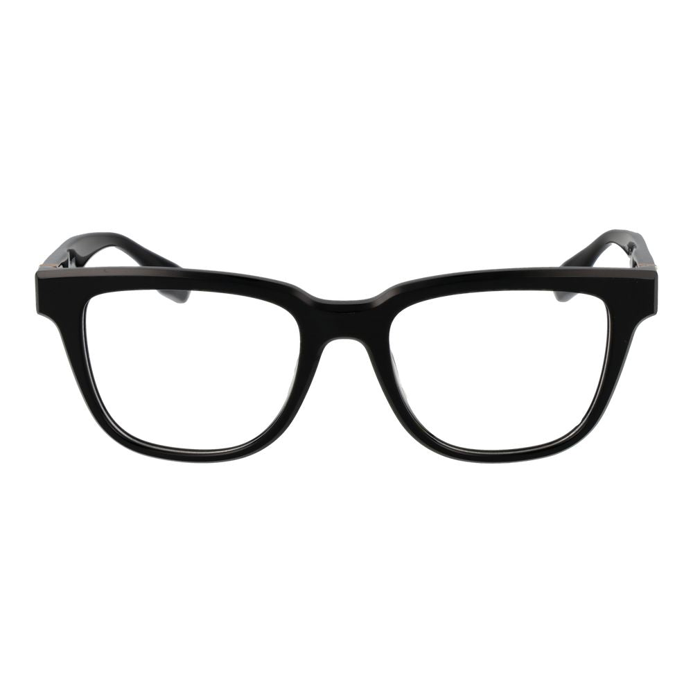 Trussardi Black Men's Glasses Frame - Stylish Acetate Design